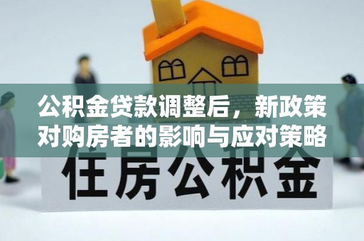 东海公积金贷款调整后，新政策对购房者的影响与应对策略